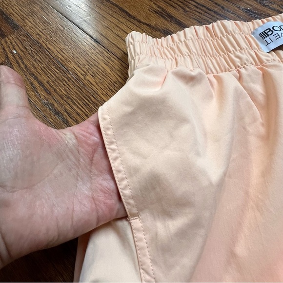 Cotton on Pastel Peach Lined High Waist Elastic waist with pockets size Small - Picture 5 of 7